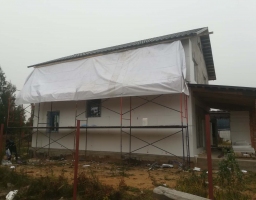 Утепление стен пенополистиролом