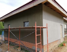 Внутренние и наружные штукатурные работы