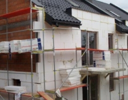 Утепление фасада дома, квартиры